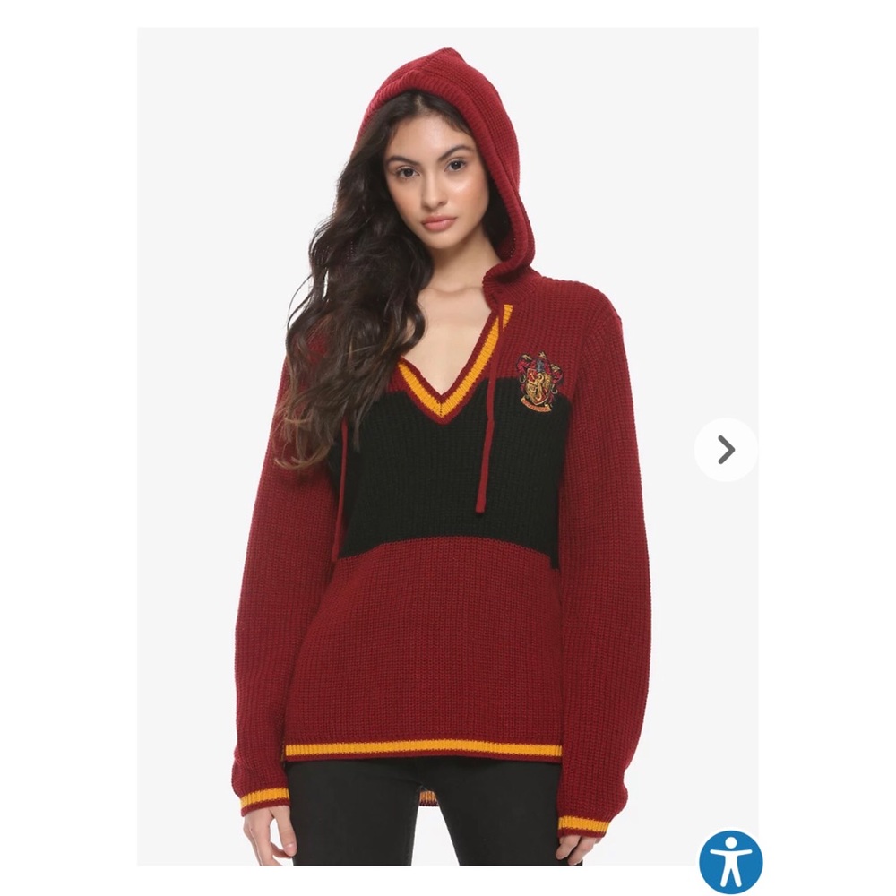 Harry Potter Gryffindor Girls Hooded Sweater
